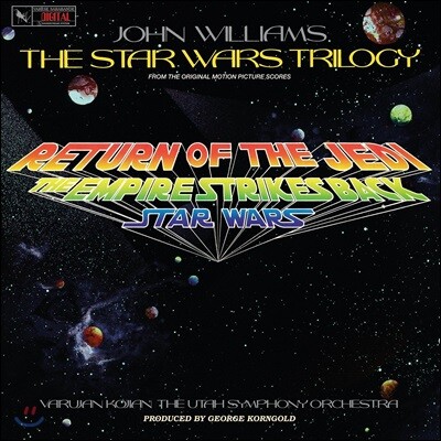 John Williams, Varujan Kojian — 스타워즈 3부작 영화음악 (The Star Wars Trilogy OST) 앨범 커버