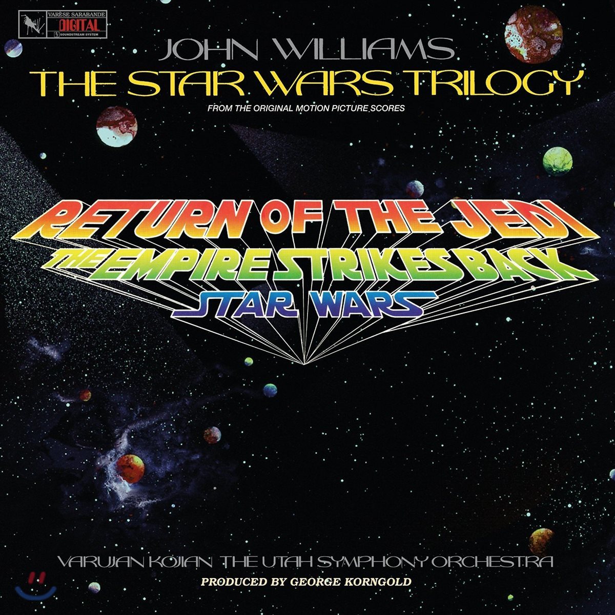 스타워즈 3부작 영화음악 (The Star Wars Trilogy OST by John Williams 존 윌리엄스) [LP]