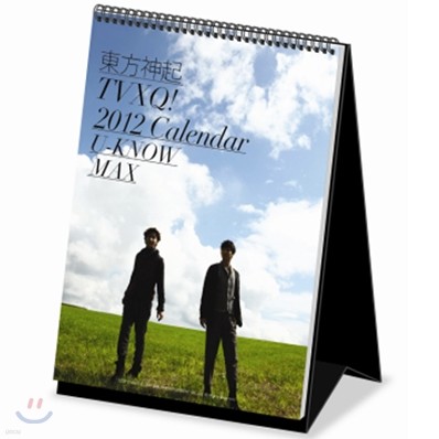 동방신기 (TVXQ!) 2012 Official Calendar (탁상형)
