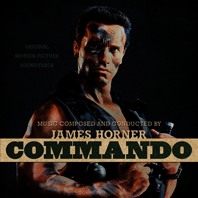 James Horner — Commando (코만도) (Soundtrack) 앨범 커버