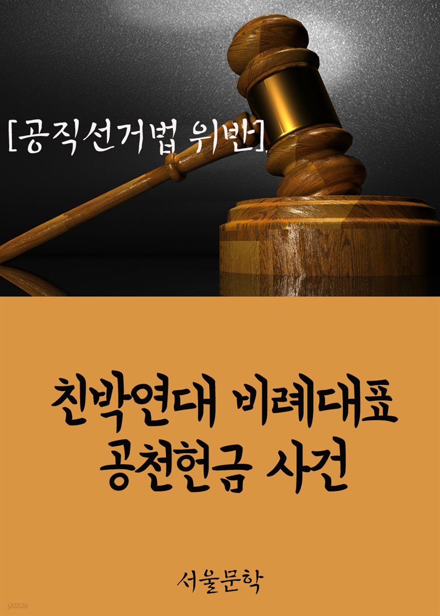 친박연대 비례대표 공천헌금 사건 : 공직선거법 위반