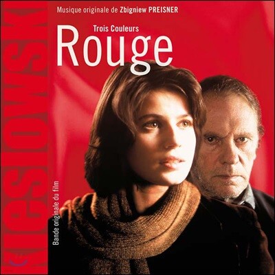 OST — 세 가지 색 레드 영화음악 (Trois Couleurs: Rouge OST by Zbigniew Preisner) 앨범 커버