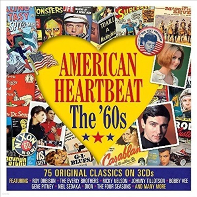 Various Artists - American Heartbeat - The '60s (3CD)(Digipack)