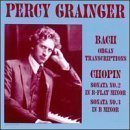 Percy Grainger / 퍼시 그레인저 - 바흐, 쇼팽 : 피아노 작품집 (수입/미개봉/LHW010)