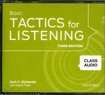 Tactics for Listening Basic Class Audio CDs (4 Discs): A Classroom-Proven, American English Listening Skills Course for Upper Secondary, College and U