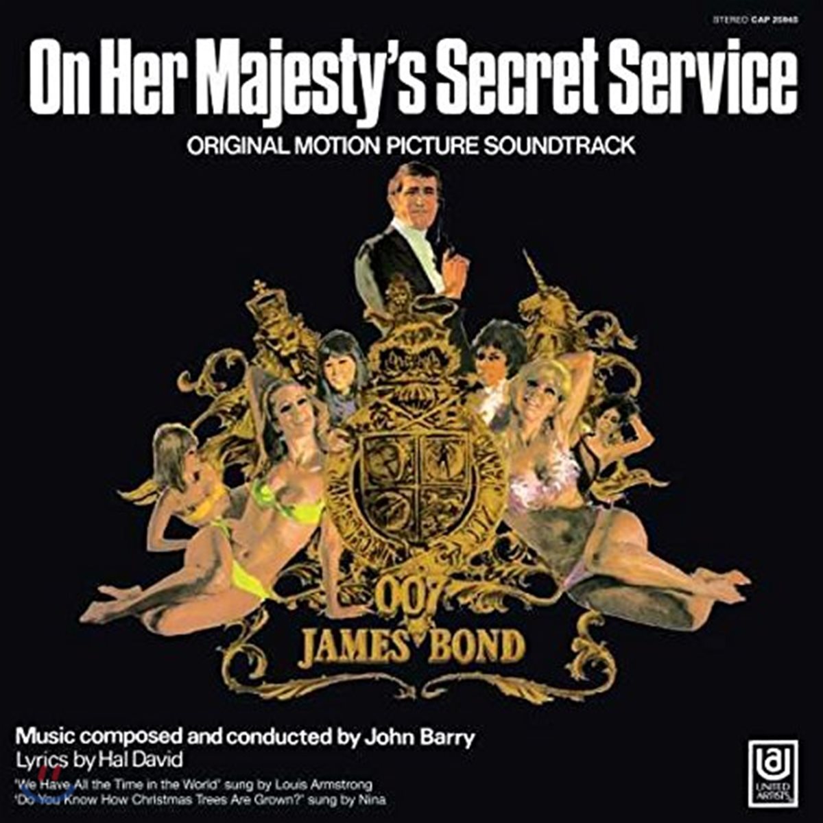 007과 여왕 영화음악 (On Her Majesty's Secret Service OST by John Barry 존 배리) [LP]