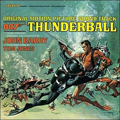 John Barry — 007 선더볼 작전 영화음악 (Thunderball OST by John Barry 존 배리) 앨범 커버