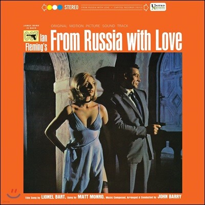 John Barry — 007 위기일발 영화음악 (From Russia With Love OST by John Barry 존 배리) 앨범 커버
