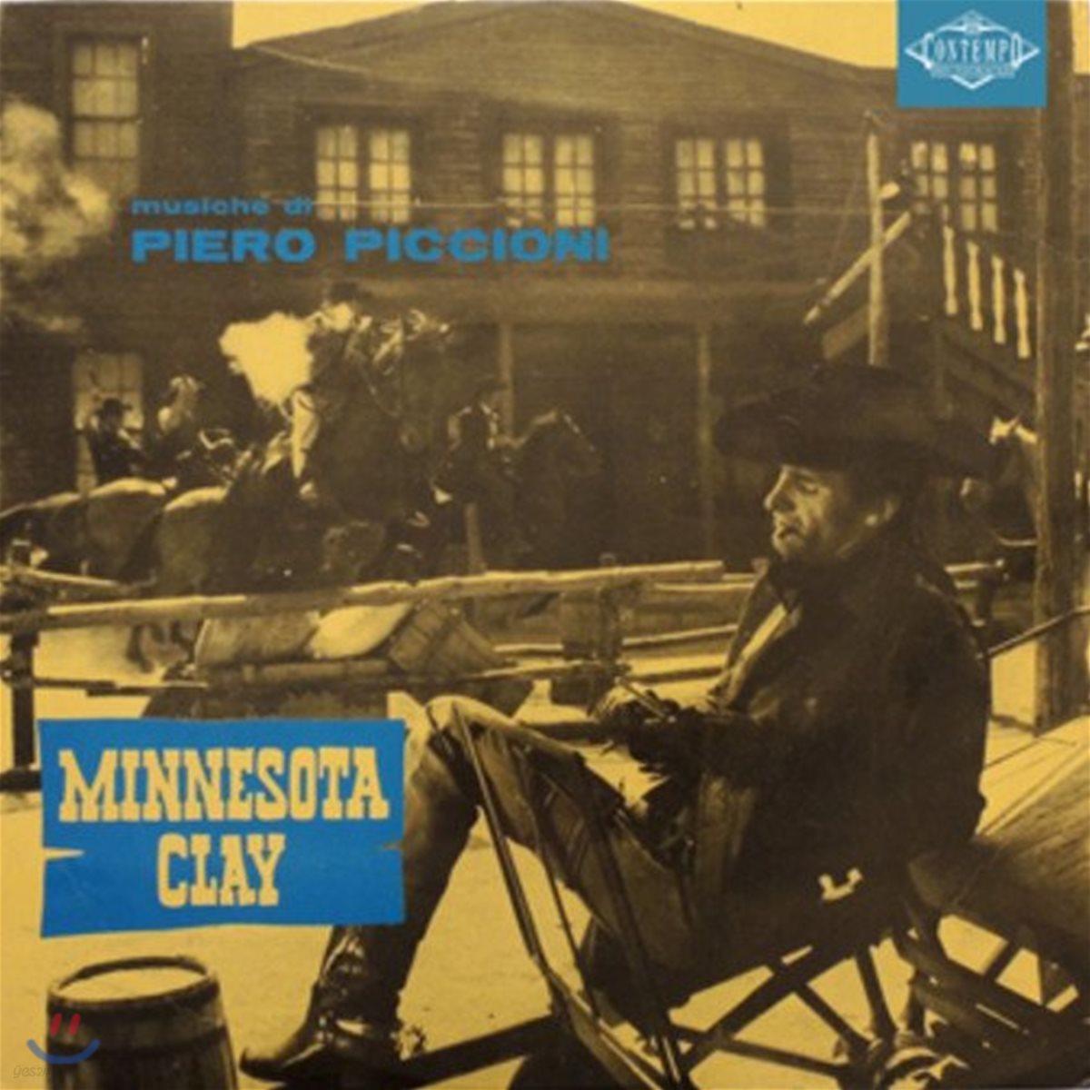 미네소타 클레이 영화음악 (Minnesota Clay OST by Piero Piccioni 피에로 피치오니) [LP]