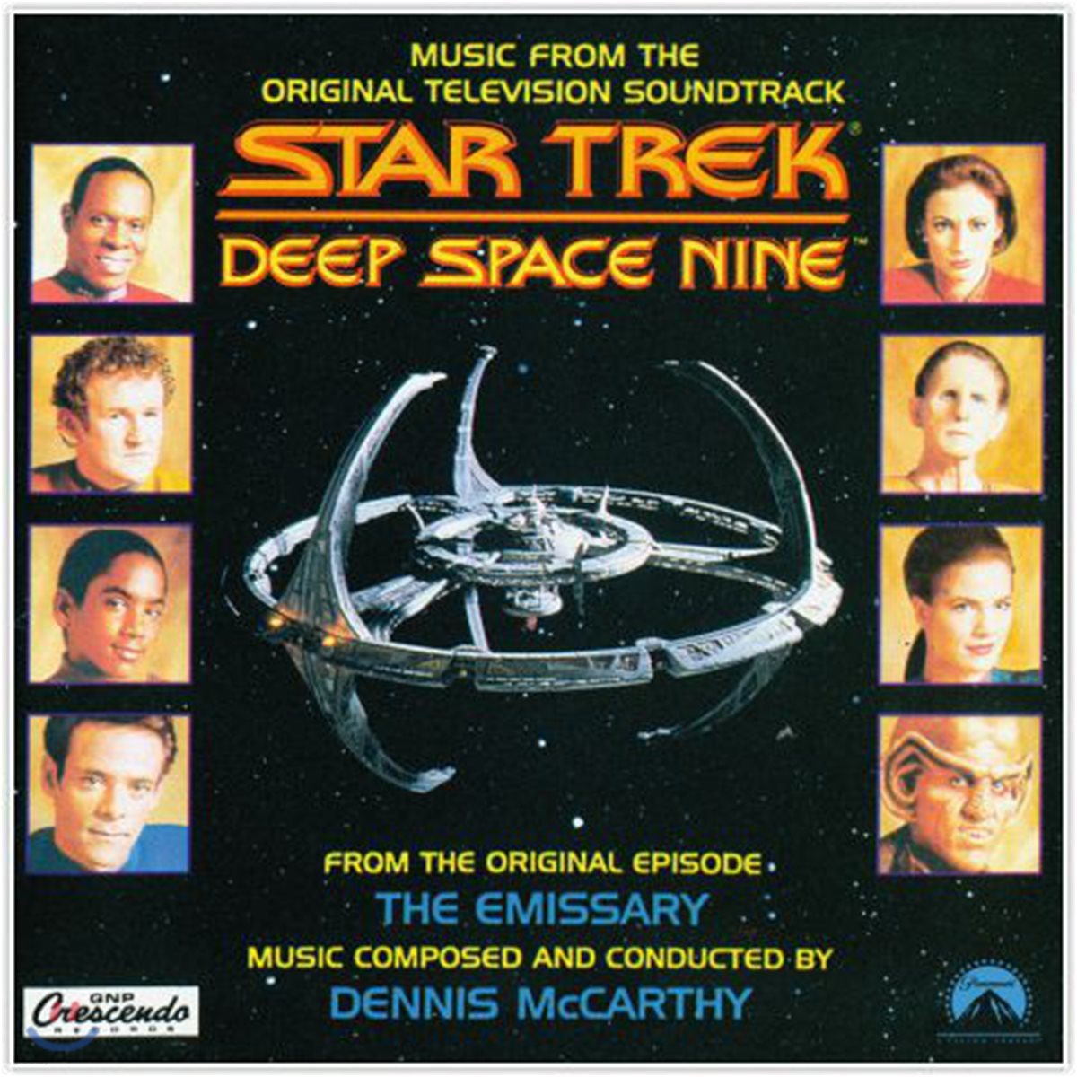 스타트렉: 딥 스페이스 나인 드라마음악 (Star Trek: Deep Space Nine OST by Dennis McCarthy 데니스 맥카시) [LP]