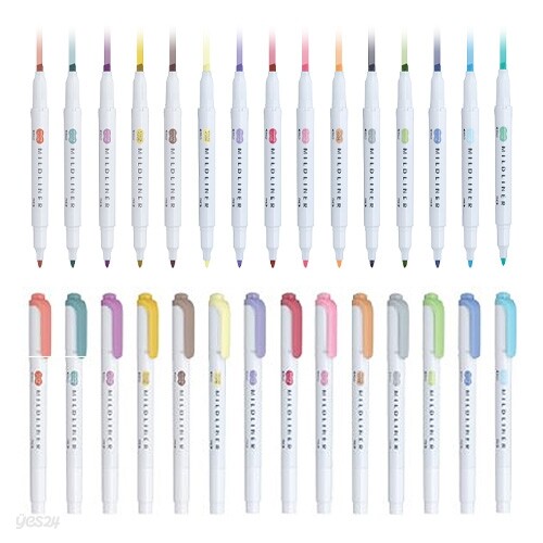 [알앤비][ZEBRA]제브라 마일드라이너 MILD LINER 형광펜 WKT7 (35칼라)