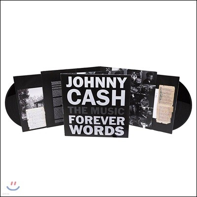 Ruston Kelly,Kacey Musgraves,Dailey & Vincent,I'm With Her,Anu Sun,Jamey Johnson — Johnny Cash: Forever Words 조니 캐쉬의 미발표 시집을 노래한 앨범 앨범 커버