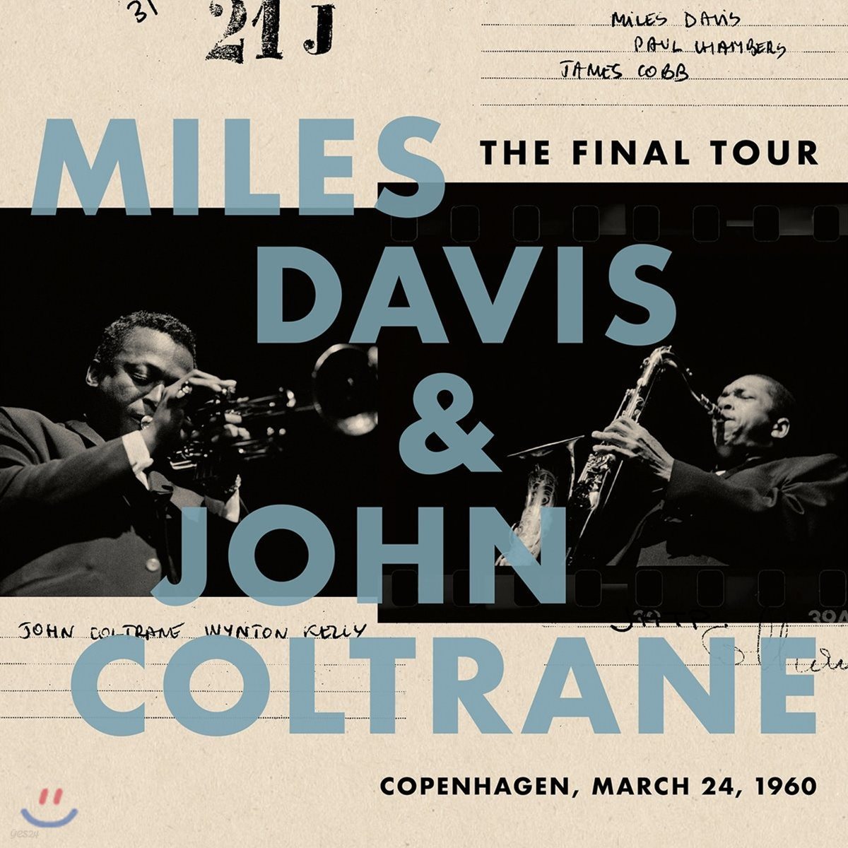 Miles Davis &amp; John Coltrane (마일스 데이비스 &amp; 존 콜트레인) - The Final Tour: Copenhagen, March 24, 1960 [LP]