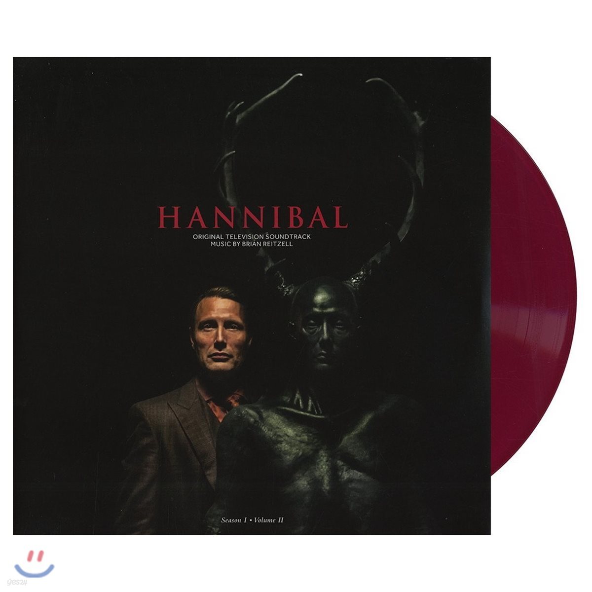한니발 시즌 1 드라마 음악 2집 (Hannibal Season I Volume II OST by Brian Reitzell) [레드 컬러 2 LP]