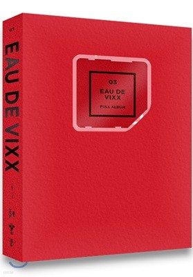 빅스 (VIXX) 3집 - EAU DE VIXX [Red/ Black ver. 랜덤][스마트 뮤직 앨범(키노앨범)]