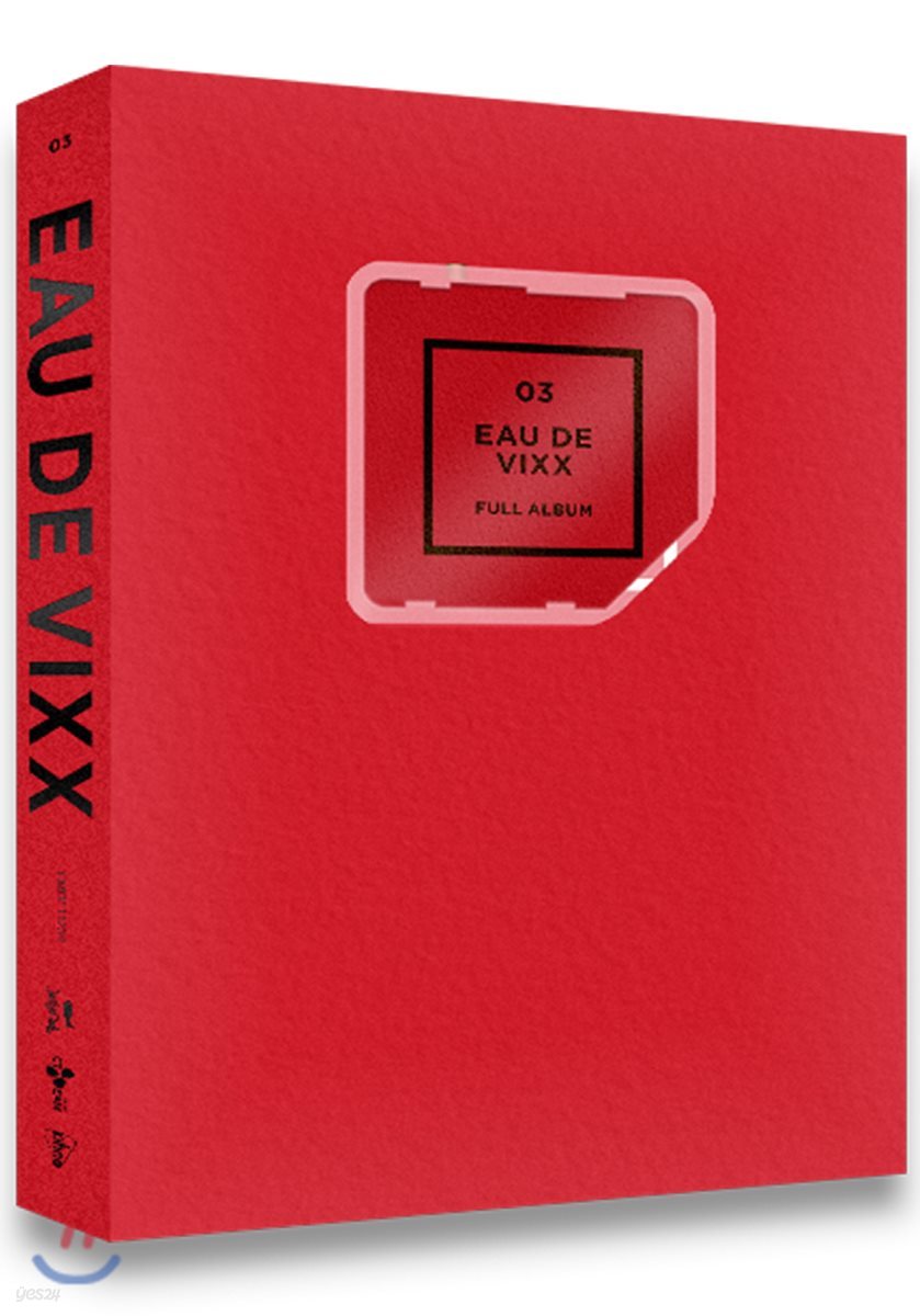 빅스 (VIXX) 3집 - EAU DE VIXX [Red/ Black ver. 랜덤][스마트 뮤직 앨범(키노앨범)]