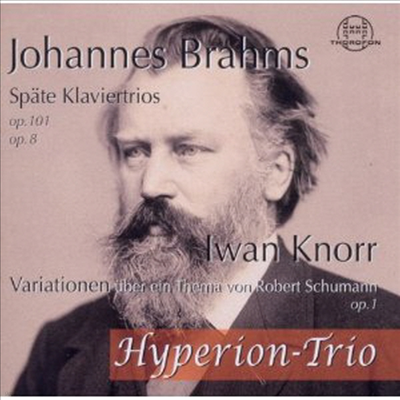 : ǾƳ  1, 3, 븣:    ְ (Brahms: Piano Trio No.1 & 3, Knorr: Variationen Thema von Robert Schumann op.1)(CD) - Hyperion Trio