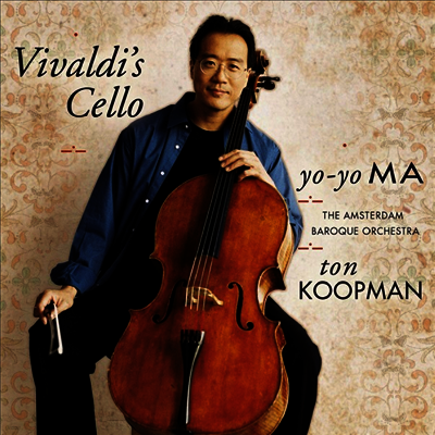 Ton Koopman,Yo-Yo Ma — 요요마 - 비발디의 첼로 (Yo-Yo Ma - Vivaldi's Cello) - Ton Koopman 앨범 커버
