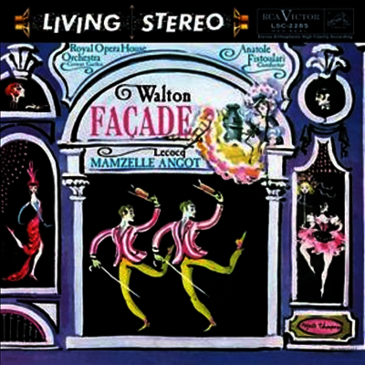 Anatole Fistoulari — 월톤: 파사드 모음곡 & 르코크: 발레 모음곡 '앙고 아가씨' (Walton : Facade Suites & Lecocq: Mamzelle Angot Suites) - Anatole Fistoulari 앨범 커버