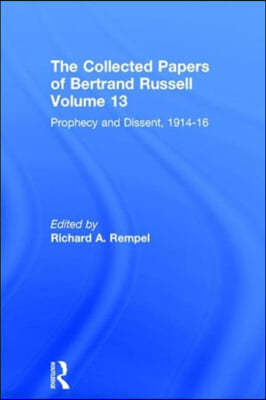 Collected Papers of Bertrand Russell, Volume 13