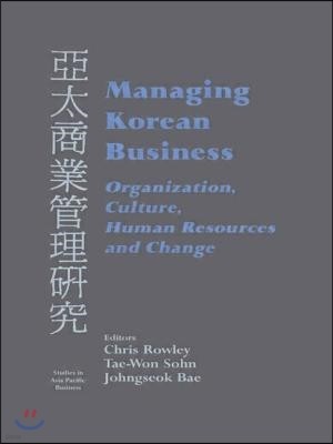 Managing Korean Business