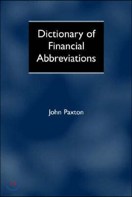 Dictionary of Financial Abbreviations