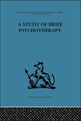 A Study of Brief Psychotherapy