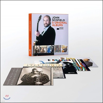 John Scofield - 5 Original Albums 존 스코필드 오리지널 앨범 5CD 박스 세트