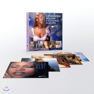 Cassandra Wilson - 5 Original Albums 카산드라 윌슨 오리지널 앨범 5CD 박스 세트