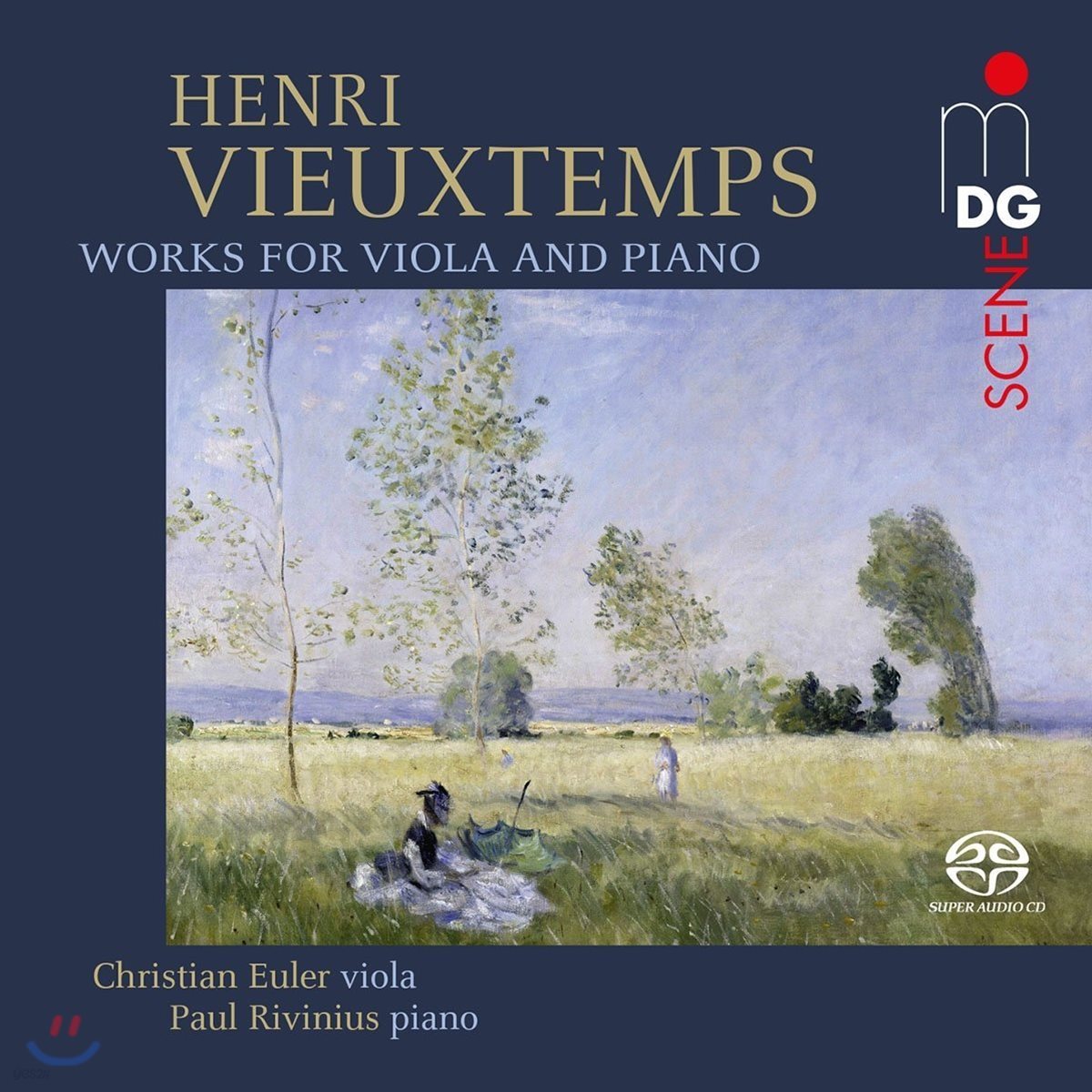 Christian Euler 비외탕: 비올라 작품집 - 독주와 소나타 외 (Vieuxtemps: Works For Viola & Piano)