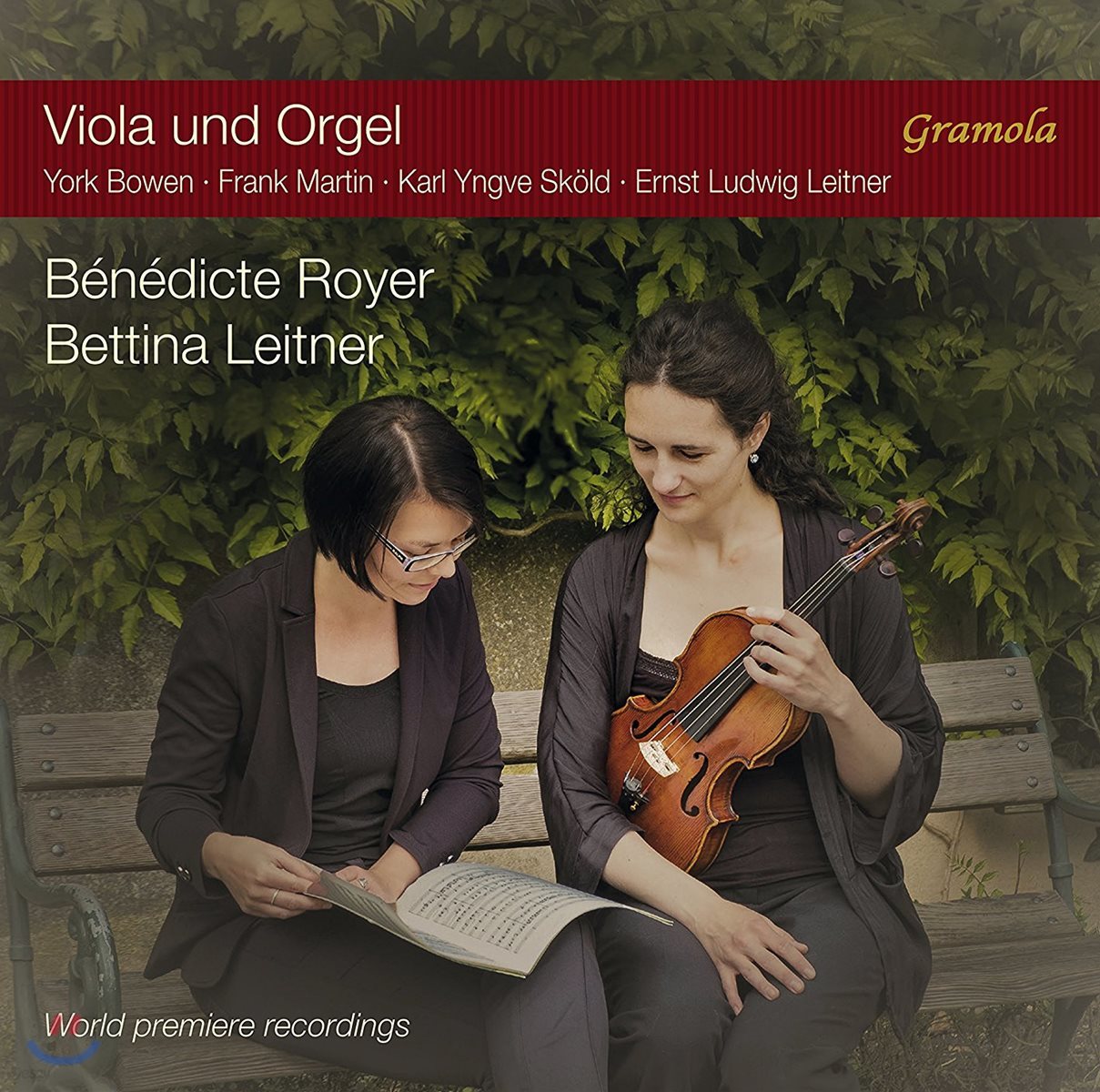 Benedicte Royer 비올라와 오르간 - 요크 보웬 / 프랑크 마르탱 / 라이트너 외 (Viola And Organ)