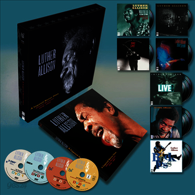 Luther Allison - A Legend Never Dies Essential Recordings 1976-1997 (Ltd. Ed)(180G)(11LP+4DVD+Book Boxset)