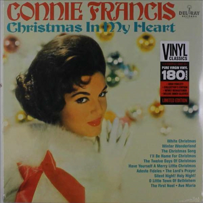 Connie Francis — Christmas In My Heart 앨범 커버