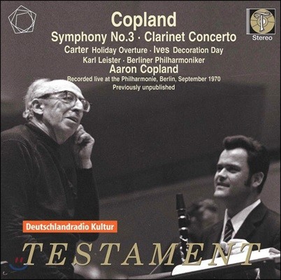 Aaron Copland ÷尡 ϴ ÷: Ŭ󸮳 ְ,  3  (Copland: Symphony No.3, Clarinet Concerto)
