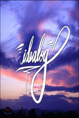 Idealog: 6x9 Inch Lined ideas Journal/Notebook to help you organise and centralise all your great ideas- Beautiful Sunset, Pink