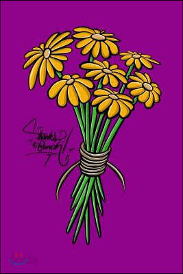 Thanks a bunch: 6x9 Inch Lined Gratitude Journal/Notebook - There's so much to be grateful for, be thankful, be appreciative, say it w