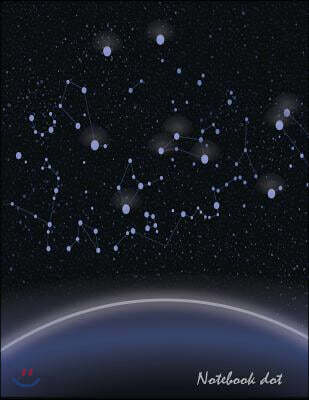Notebook Dot: Constellations: Notebook Journal Diary, 110 Pages, 8.5 X 11