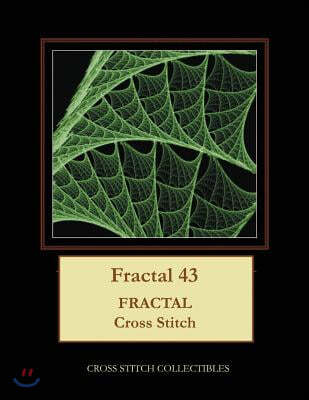Fractal 43: Fractal Cross Stitch Pattern