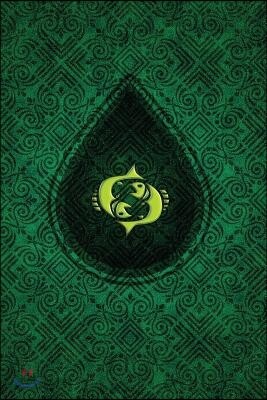 Monogram Pisces Journal: Blank Notebook Diary Memoir Log Logue