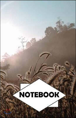 Notebook: Dot-Grid, Graph, Lined, Blank Paper: Sunrise: Small Pocket Diary 110 Pages, 5.5 X 8.5