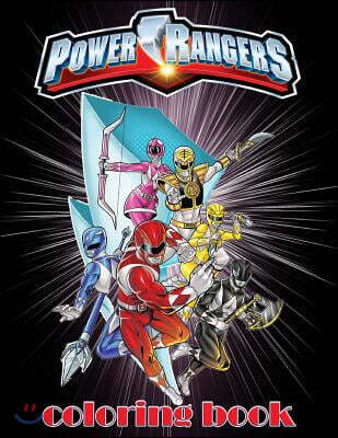 Power Rangers Coloring Book: Great Activity Book for Kids (30 Illustrations)