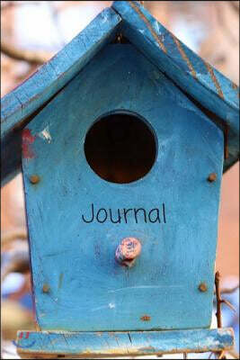 Journal: 6 x 9 Calm Bird House Journal Notebook, Blank Journal with Lines to Write In (Diary, Daily Planner), Ruled White Paper