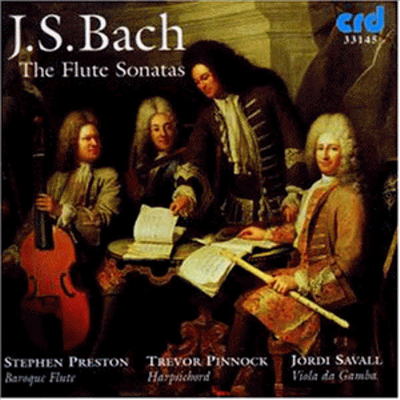  : ÷Ʈ ҳŸ (Bach : Flute Sonatas BWV 1013, 1030-1035) (2CD) - Stephen Preston