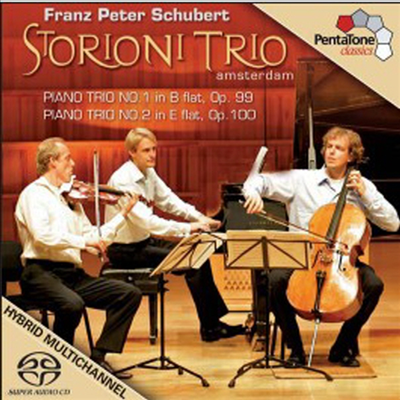 Ʈ : ǾƳ  1-2 (Schubert : Piano Trios Nos.1-2) (SACD Hybrid) - Storioni Trio Amsterdam