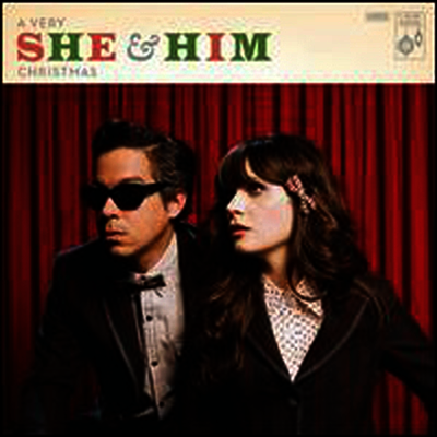 She & Him — A Very She & Him Christmas 앨범 커버