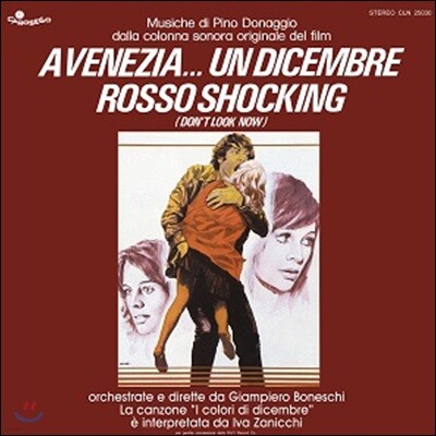 Pino Donaggio — 쳐다보지 마라 영화음악 (A Venezia… Un Dicembre Rosso Shocking OST by Pino Donaggio) 앨범 커버