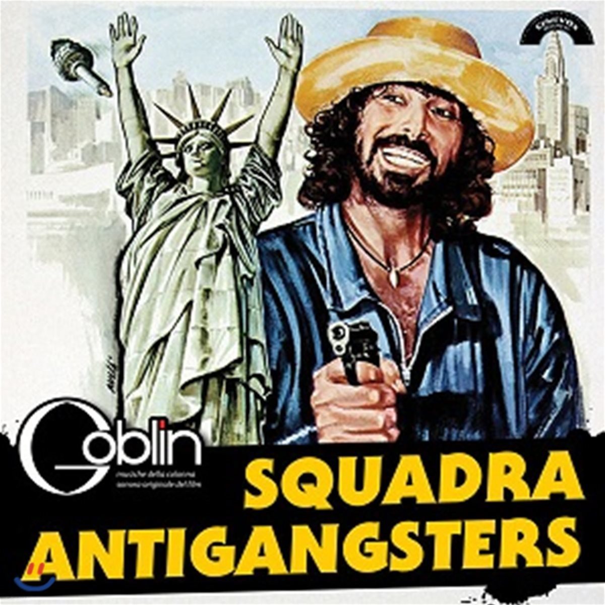 Squadra Antigangsters OST by Goblin (고블린) [블루 컬러 LP]