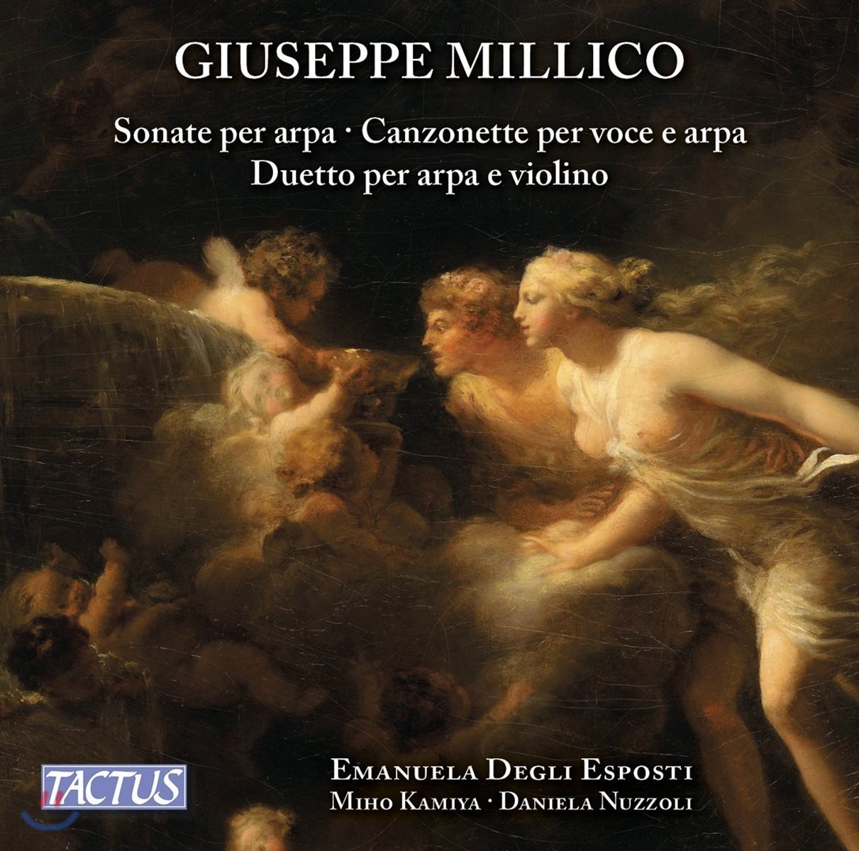 Emanuela Degli Esposti 밀리코: 하프 소나타, 칸초네타, 바이올린과 하프를 위한 이중주 (Millico: Music for Harp)
