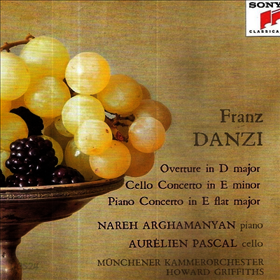 단치: 첼로 협주곡 & 피아노 협주곡 (Danzi: Cello Concerto & Piano Concerto)(CD) - Aurelien Pascal