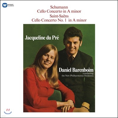 Jacqueline du Pre / Daniel Barenboim  / : ÿ ְ (Schumann / Saint-Saens: Cello Concertos in A minor) [LP]